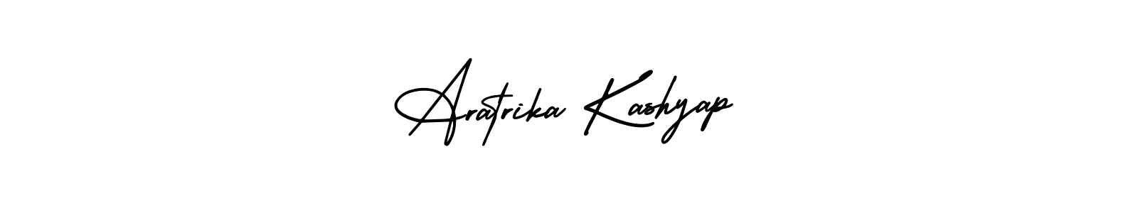 It looks lik you need a new signature style for name Aratrika Kashyap. Design unique handwritten (AmerikaSignatureDemo-Regular) signature with our free signature maker in just a few clicks. Aratrika Kashyap signature style 3 images and pictures png