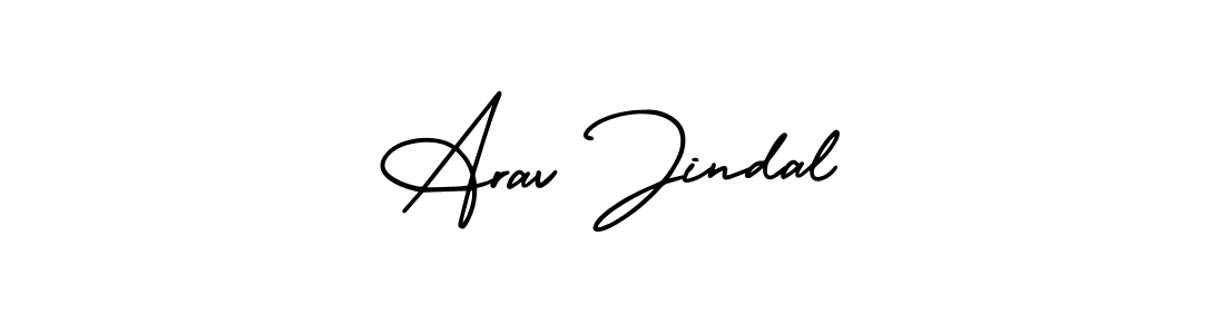 Best and Professional Signature Style for Arav Jindal. AmerikaSignatureDemo-Regular Best Signature Style Collection. Arav Jindal signature style 3 images and pictures png