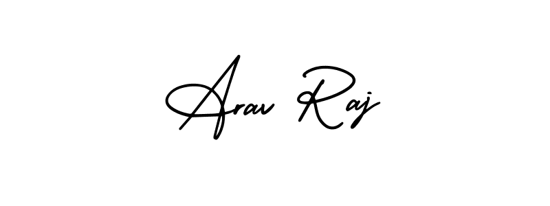 See photos of Arav Raj official signature by Spectra . Check more albums & portfolios. Read reviews & check more about AmerikaSignatureDemo-Regular font. Arav Raj signature style 3 images and pictures png