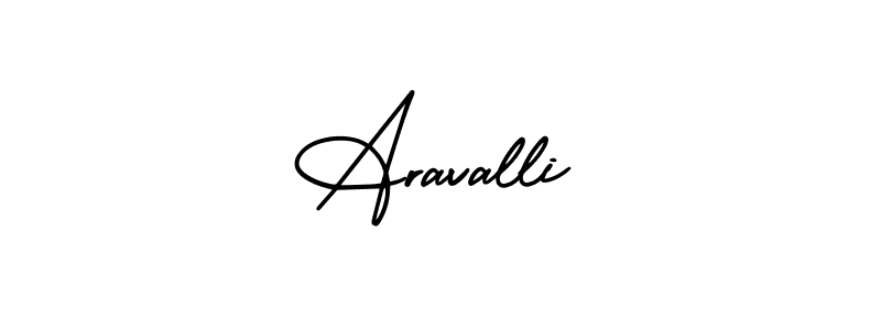 You should practise on your own different ways (AmerikaSignatureDemo-Regular) to write your name (Aravalli) in signature. don't let someone else do it for you. Aravalli signature style 3 images and pictures png