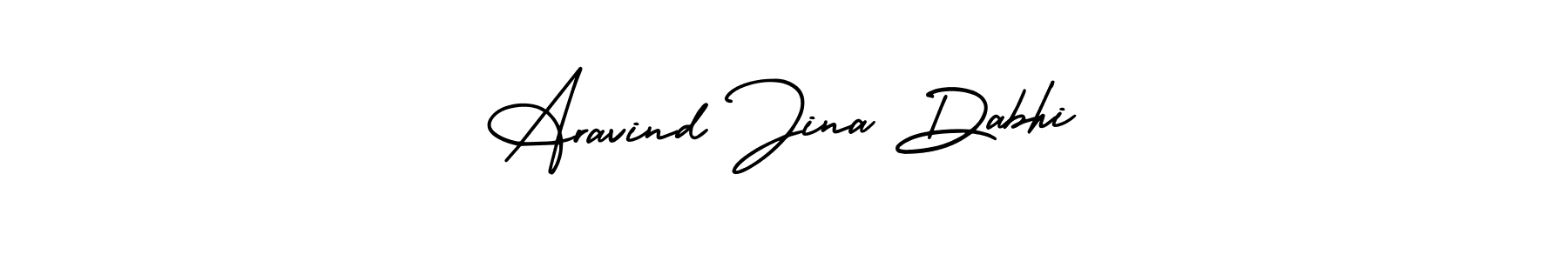 The best way (AmerikaSignatureDemo-Regular) to make a short signature is to pick only two or three words in your name. The name Aravind Jina Dabhi include a total of six letters. For converting this name. Aravind Jina Dabhi signature style 3 images and pictures png