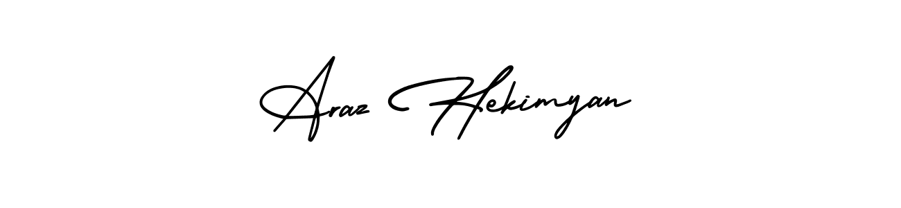 Best and Professional Signature Style for Araz Hekimyan. AmerikaSignatureDemo-Regular Best Signature Style Collection. Araz Hekimyan signature style 3 images and pictures png