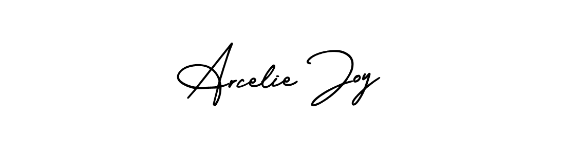 Best and Professional Signature Style for Arcelie Joy. AmerikaSignatureDemo-Regular Best Signature Style Collection. Arcelie Joy signature style 3 images and pictures png