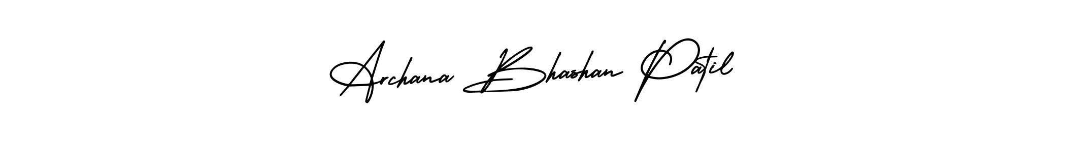 How to make Archana Bhashan Patil name signature. Use AmerikaSignatureDemo-Regular style for creating short signs online. This is the latest handwritten sign. Archana Bhashan Patil signature style 3 images and pictures png