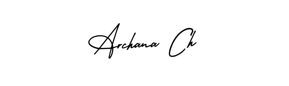 Make a short Archana Ch signature style. Manage your documents anywhere anytime using AmerikaSignatureDemo-Regular. Create and add eSignatures, submit forms, share and send files easily. Archana Ch signature style 3 images and pictures png