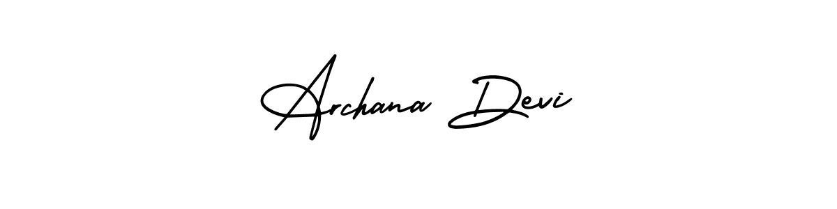 Create a beautiful signature design for name Archana Devi. With this signature (AmerikaSignatureDemo-Regular) fonts, you can make a handwritten signature for free. Archana Devi signature style 3 images and pictures png