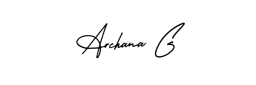 How to Draw Archana G signature style? AmerikaSignatureDemo-Regular is a latest design signature styles for name Archana G. Archana G signature style 3 images and pictures png