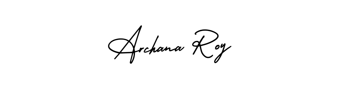 Design your own signature with our free online signature maker. With this signature software, you can create a handwritten (AmerikaSignatureDemo-Regular) signature for name Archana Roy. Archana Roy signature style 3 images and pictures png