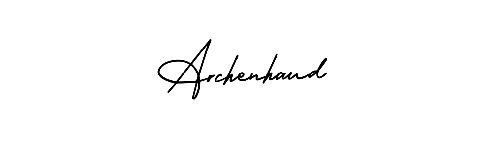 Here are the top 10 professional signature styles for the name Archenhaud. These are the best autograph styles you can use for your name. Archenhaud signature style 3 images and pictures png