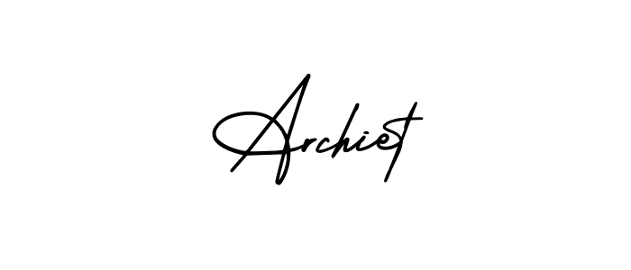 Once you've used our free online signature maker to create your best signature AmerikaSignatureDemo-Regular style, it's time to enjoy all of the benefits that Archiet name signing documents. Archiet signature style 3 images and pictures png