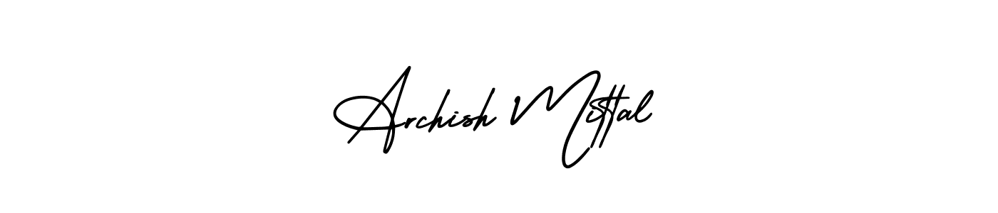 Make a beautiful signature design for name Archish Mittal. With this signature (AmerikaSignatureDemo-Regular) style, you can create a handwritten signature for free. Archish Mittal signature style 3 images and pictures png