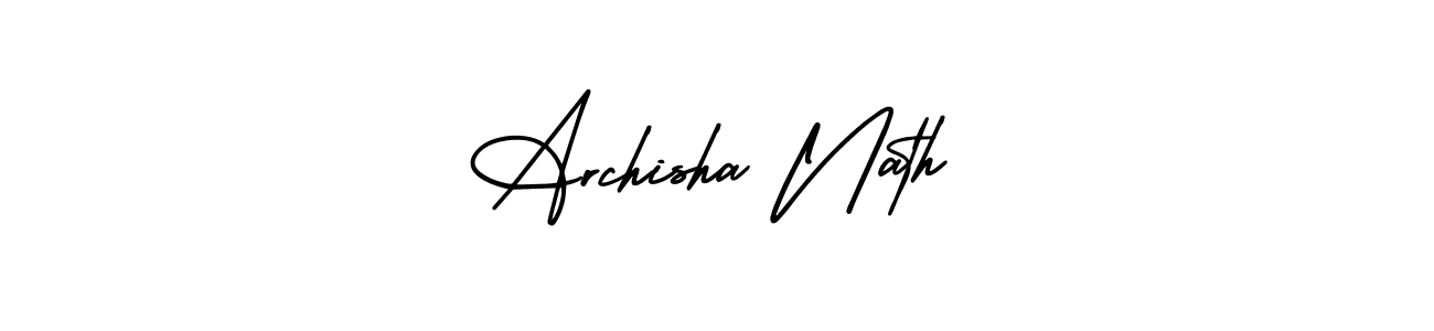 Check out images of Autograph of Archisha Nath name. Actor Archisha Nath Signature Style. AmerikaSignatureDemo-Regular is a professional sign style online. Archisha Nath signature style 3 images and pictures png