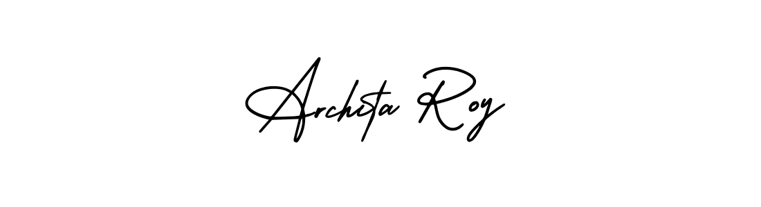 Best and Professional Signature Style for Archita Roy. AmerikaSignatureDemo-Regular Best Signature Style Collection. Archita Roy signature style 3 images and pictures png