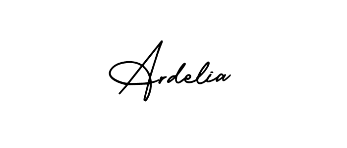 Best and Professional Signature Style for Ardelia. AmerikaSignatureDemo-Regular Best Signature Style Collection. Ardelia signature style 3 images and pictures png