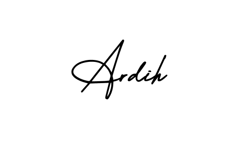 Create a beautiful signature design for name Ardih. With this signature (AmerikaSignatureDemo-Regular) fonts, you can make a handwritten signature for free. Ardih signature style 3 images and pictures png