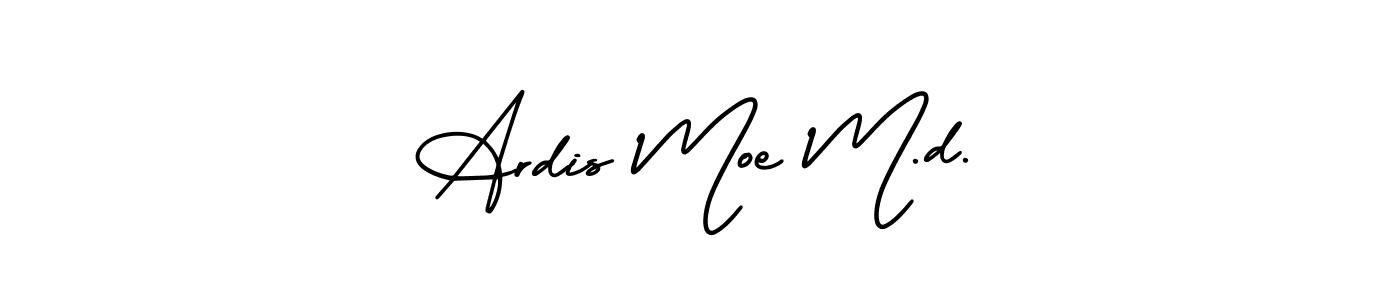 This is the best signature style for the Ardis Moe M.d. name. Also you like these signature font (AmerikaSignatureDemo-Regular). Mix name signature. Ardis Moe M.d. signature style 3 images and pictures png