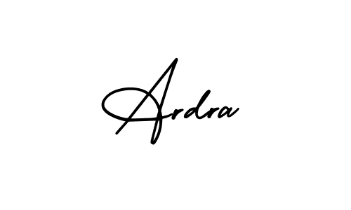 It looks lik you need a new signature style for name Ardra. Design unique handwritten (AmerikaSignatureDemo-Regular) signature with our free signature maker in just a few clicks. Ardra signature style 3 images and pictures png