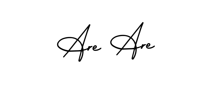 It looks lik you need a new signature style for name Are Are. Design unique handwritten (AmerikaSignatureDemo-Regular) signature with our free signature maker in just a few clicks. Are Are signature style 3 images and pictures png