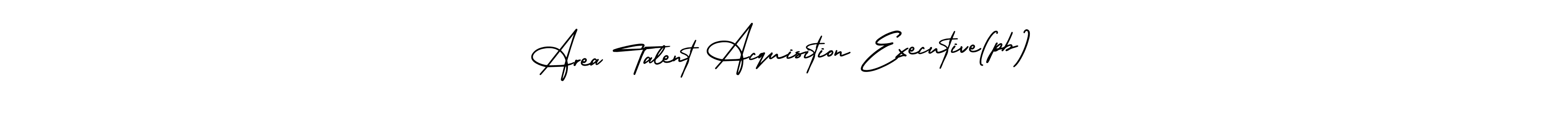 How to make Area Talent Acquisition Executive(pb) signature? AmerikaSignatureDemo-Regular is a professional autograph style. Create handwritten signature for Area Talent Acquisition Executive(pb) name. Area Talent Acquisition Executive(pb) signature style 3 images and pictures png