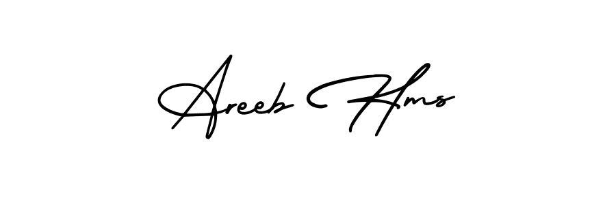 See photos of Areeb Hms official signature by Spectra . Check more albums & portfolios. Read reviews & check more about AmerikaSignatureDemo-Regular font. Areeb Hms signature style 3 images and pictures png