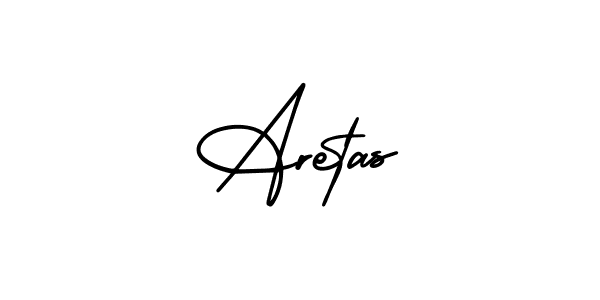 Once you've used our free online signature maker to create your best signature AmerikaSignatureDemo-Regular style, it's time to enjoy all of the benefits that Aretas name signing documents. Aretas signature style 3 images and pictures png