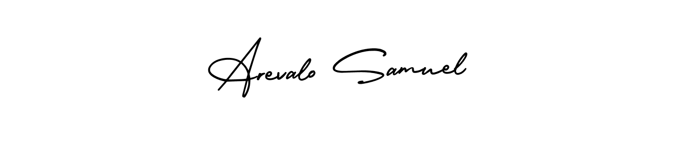 Design your own signature with our free online signature maker. With this signature software, you can create a handwritten (AmerikaSignatureDemo-Regular) signature for name Arevalo Samuel. Arevalo Samuel signature style 3 images and pictures png