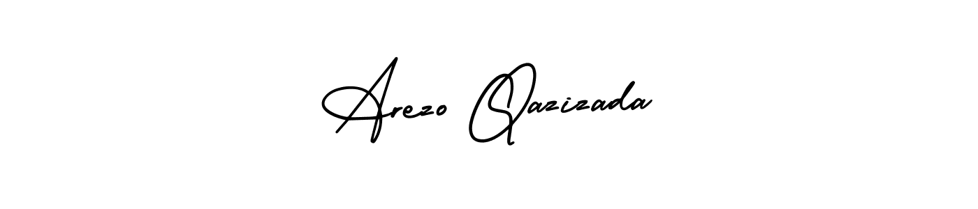 How to make Arezo Qazizada signature? AmerikaSignatureDemo-Regular is a professional autograph style. Create handwritten signature for Arezo Qazizada name. Arezo Qazizada signature style 3 images and pictures png
