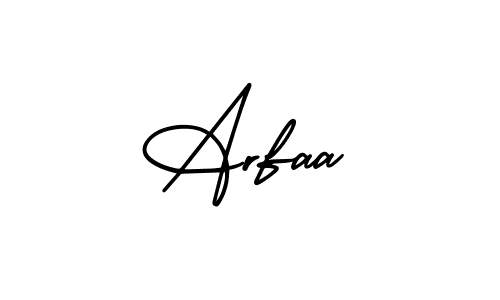 How to Draw Arfaa signature style? AmerikaSignatureDemo-Regular is a latest design signature styles for name Arfaa. Arfaa signature style 3 images and pictures png