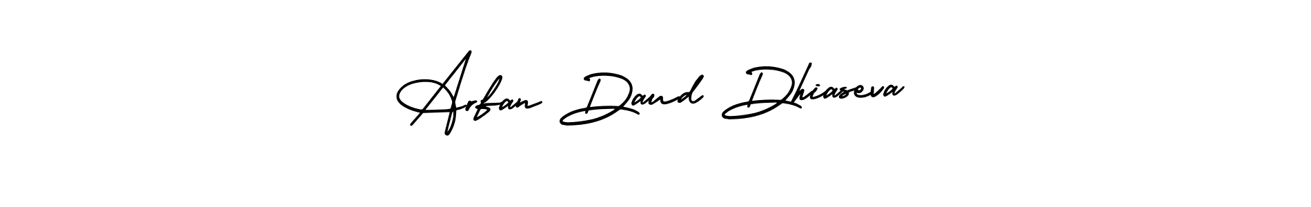 Best and Professional Signature Style for Arfan Daud Dhiaseva. AmerikaSignatureDemo-Regular Best Signature Style Collection. Arfan Daud Dhiaseva signature style 3 images and pictures png