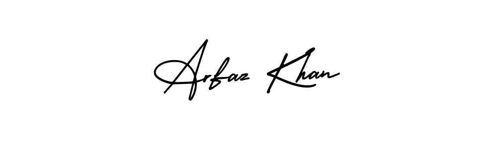 Similarly AmerikaSignatureDemo-Regular is the best handwritten signature design. Signature creator online .You can use it as an online autograph creator for name Arfaz Khan. Arfaz Khan signature style 3 images and pictures png