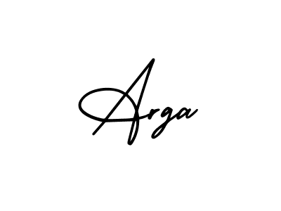 Create a beautiful signature design for name Arga. With this signature (AmerikaSignatureDemo-Regular) fonts, you can make a handwritten signature for free. Arga signature style 3 images and pictures png