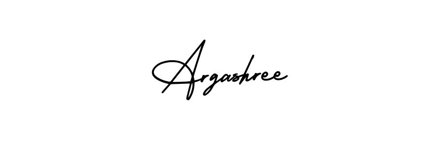 Similarly AmerikaSignatureDemo-Regular is the best handwritten signature design. Signature creator online .You can use it as an online autograph creator for name Argashree. Argashree signature style 3 images and pictures png