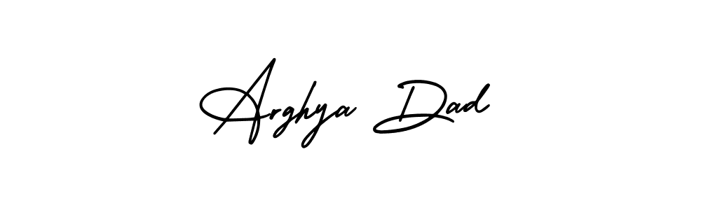 Make a beautiful signature design for name Arghya Dad. Use this online signature maker to create a handwritten signature for free. Arghya Dad signature style 3 images and pictures png