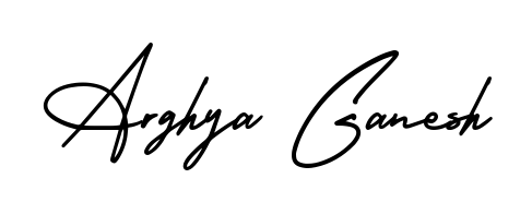 Turn your name Arghya Ganesh into a signature brand with AmerikaSignatureDemo-Regular styling. Download in standard PNG or transparent format anytime. Arghya Ganesh signature style 3 images and pictures png