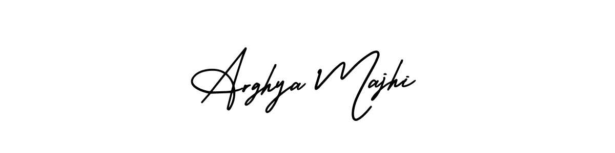 It looks lik you need a new signature style for name Arghya Majhi. Design unique handwritten (AmerikaSignatureDemo-Regular) signature with our free signature maker in just a few clicks. Arghya Majhi signature style 3 images and pictures png