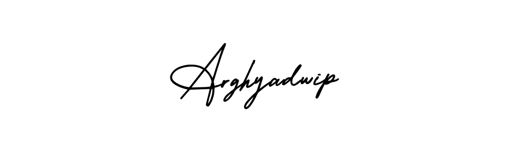 It looks lik you need a new signature style for name Arghyadwip. Design unique handwritten (AmerikaSignatureDemo-Regular) signature with our free signature maker in just a few clicks. Arghyadwip signature style 3 images and pictures png