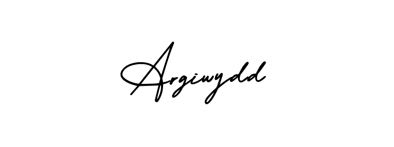 How to make Argiwydd signature? AmerikaSignatureDemo-Regular is a professional autograph style. Create handwritten signature for Argiwydd name. Argiwydd signature style 3 images and pictures png