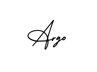 Make a beautiful signature design for name Argo. With this signature (AmerikaSignatureDemo-Regular) style, you can create a handwritten signature for free. Argo signature style 3 images and pictures png