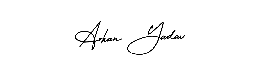 Once you've used our free online signature maker to create your best signature AmerikaSignatureDemo-Regular style, it's time to enjoy all of the benefits that Arhan Yadav name signing documents. Arhan Yadav signature style 3 images and pictures png
