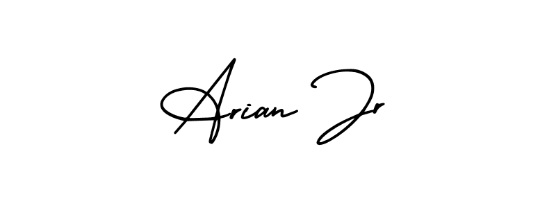 Best and Professional Signature Style for Arian Jr. AmerikaSignatureDemo-Regular Best Signature Style Collection. Arian Jr signature style 3 images and pictures png