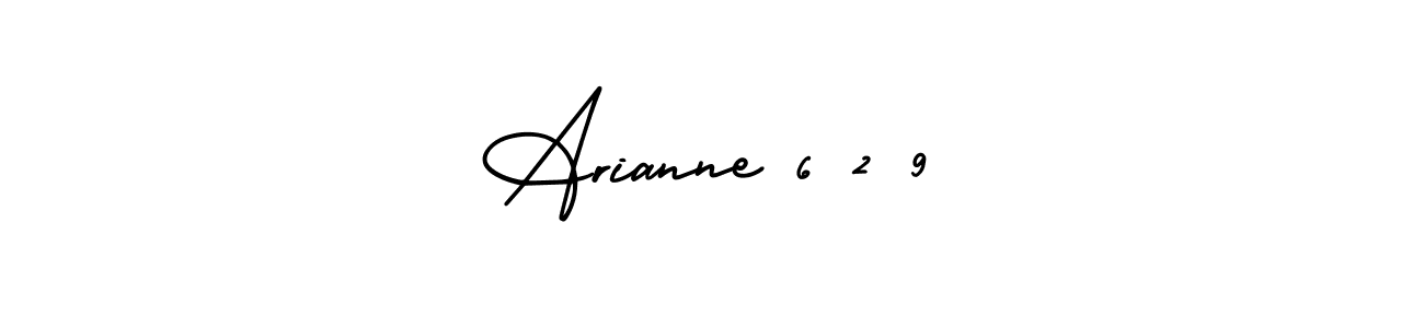 Also we have Arianne 6 2 9 name is the best signature style. Create professional handwritten signature collection using AmerikaSignatureDemo-Regular autograph style. Arianne 6 2 9 signature style 3 images and pictures png