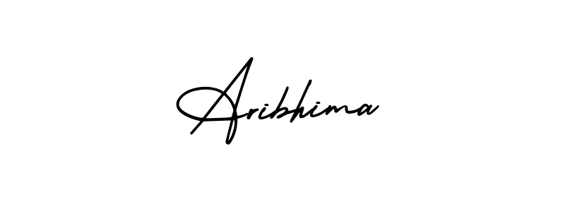 Best and Professional Signature Style for Aribhima. AmerikaSignatureDemo-Regular Best Signature Style Collection. Aribhima signature style 3 images and pictures png