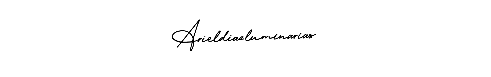 It looks lik you need a new signature style for name Arieldiazluminarias. Design unique handwritten (AmerikaSignatureDemo-Regular) signature with our free signature maker in just a few clicks. Arieldiazluminarias signature style 3 images and pictures png