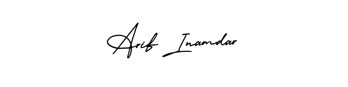 Best and Professional Signature Style for Arif Inamdar. AmerikaSignatureDemo-Regular Best Signature Style Collection. Arif Inamdar signature style 3 images and pictures png