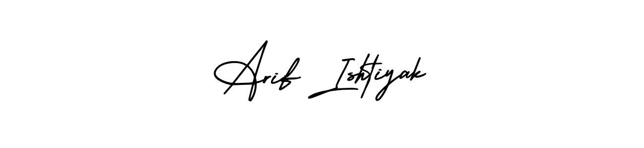 Create a beautiful signature design for name Arif Ishtiyak. With this signature (AmerikaSignatureDemo-Regular) fonts, you can make a handwritten signature for free. Arif Ishtiyak signature style 3 images and pictures png