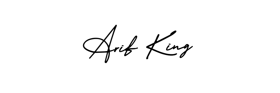 AmerikaSignatureDemo-Regular is a professional signature style that is perfect for those who want to add a touch of class to their signature. It is also a great choice for those who want to make their signature more unique. Get Arif King name to fancy signature for free. Arif King signature style 3 images and pictures png