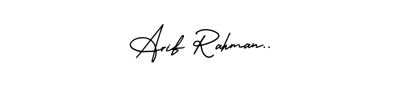 This is the best signature style for the Arif Rahman.. name. Also you like these signature font (AmerikaSignatureDemo-Regular). Mix name signature. Arif Rahman.. signature style 3 images and pictures png