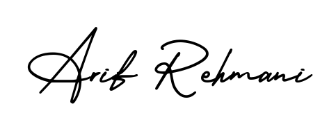 How to make Arif Rehmani name signature. Use AmerikaSignatureDemo-Regular style for creating short signs online. This is the latest handwritten sign. Arif Rehmani signature style 3 images and pictures png