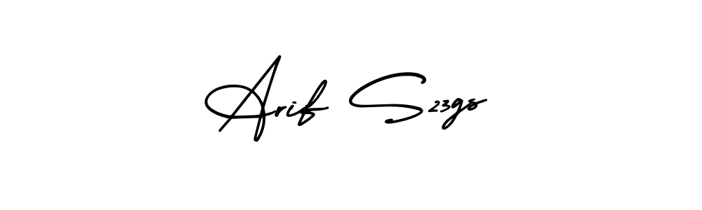 You should practise on your own different ways (AmerikaSignatureDemo-Regular) to write your name (Arif S23gs) in signature. don't let someone else do it for you. Arif S23gs signature style 3 images and pictures png