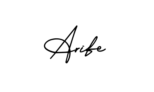 AmerikaSignatureDemo-Regular is a professional signature style that is perfect for those who want to add a touch of class to their signature. It is also a great choice for those who want to make their signature more unique. Get Arife name to fancy signature for free. Arife signature style 3 images and pictures png